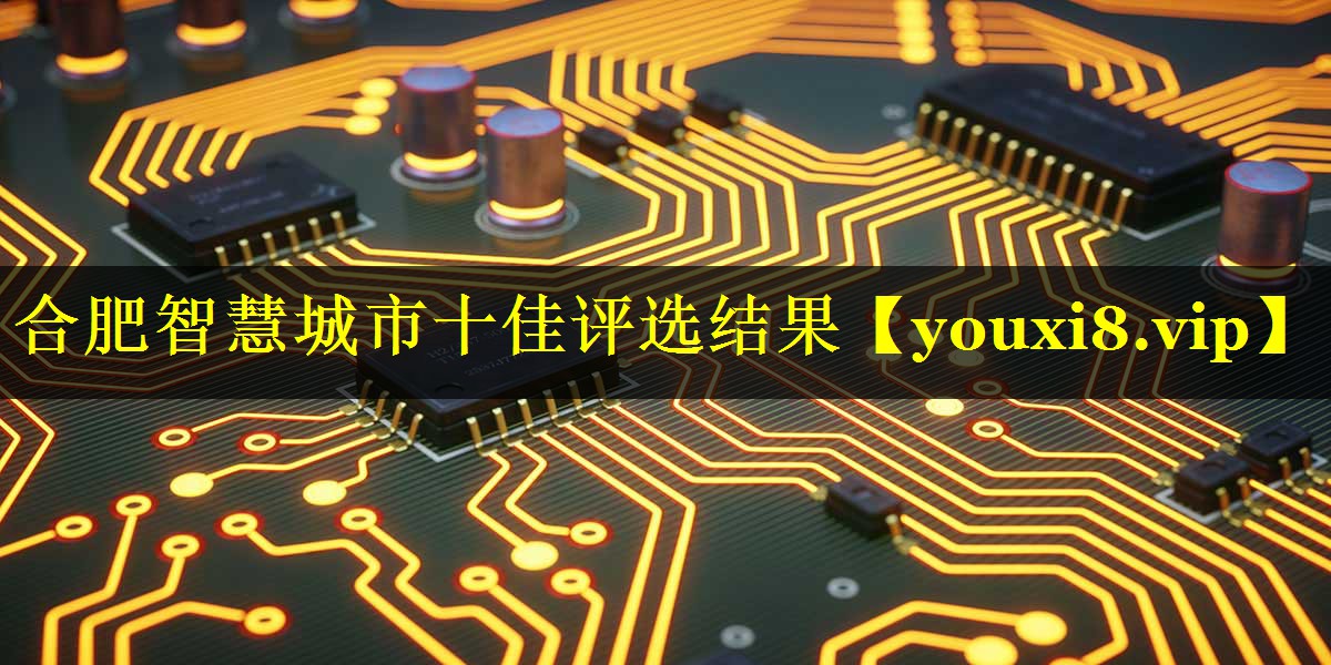 合肥智慧城市十佳评选结果 合肥智慧城市十佳评选结果